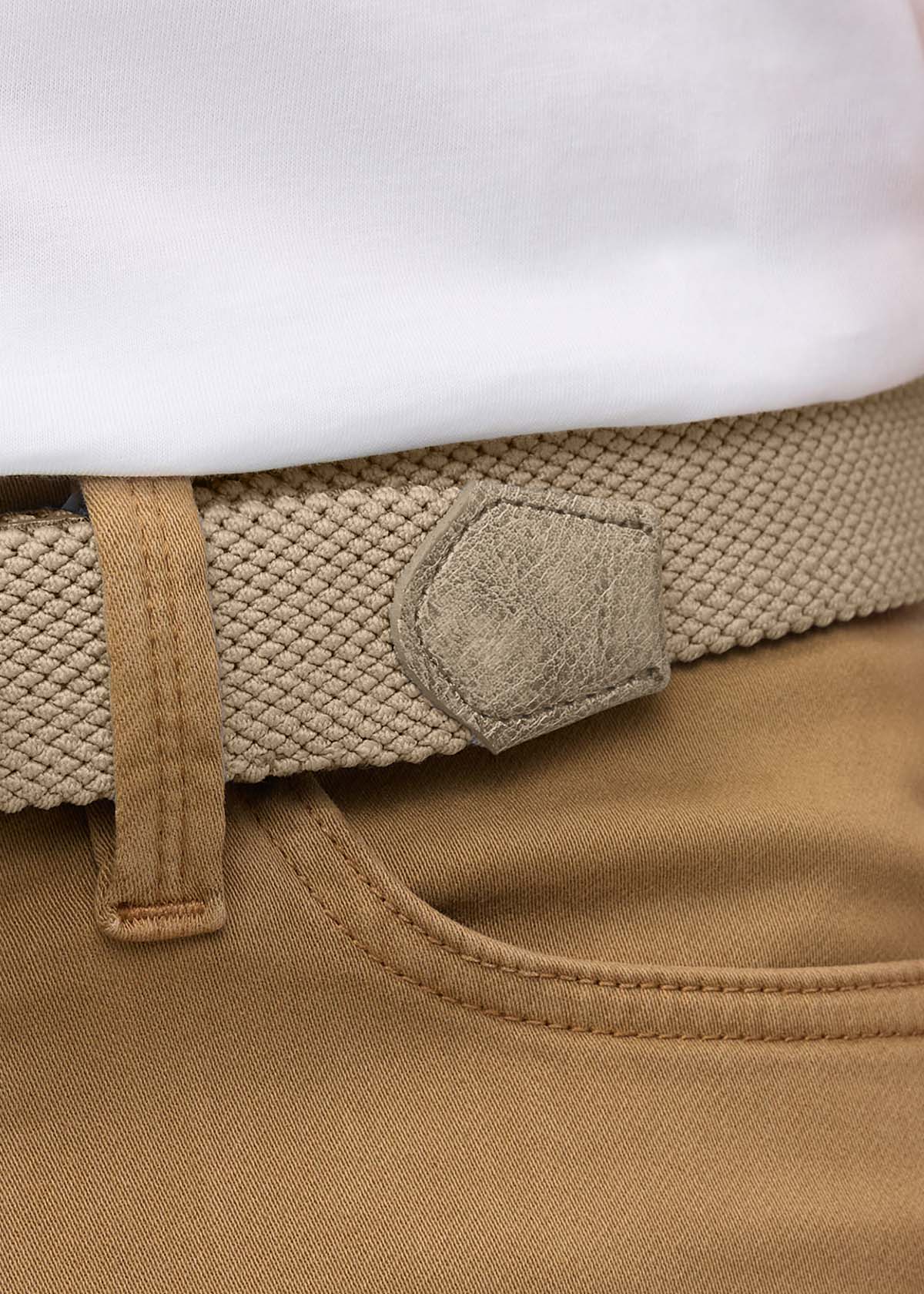 Performance Stretch Belt - Desert Khaki