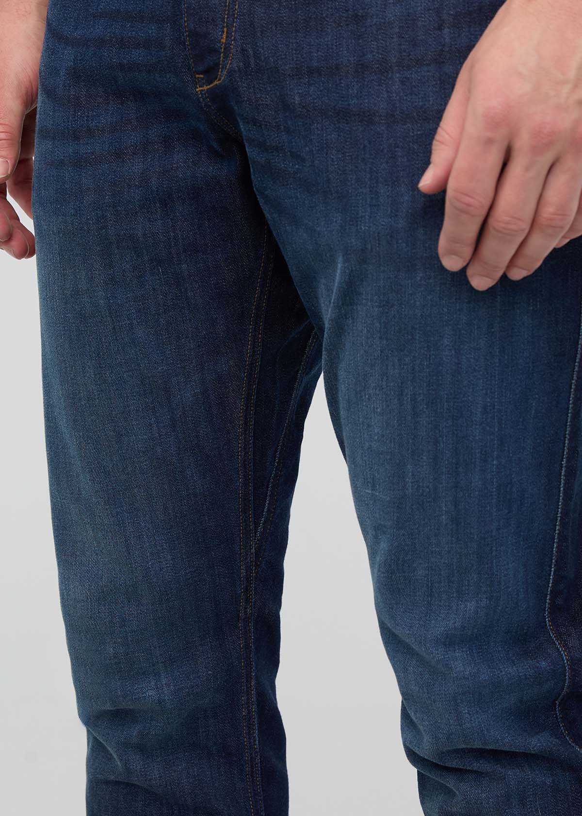 Performance Denim Relaxed Taper - Marina Blue
