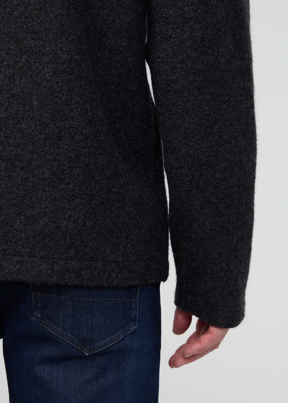 ThermaSoft Merino Field Shirt - Heather Charcoal