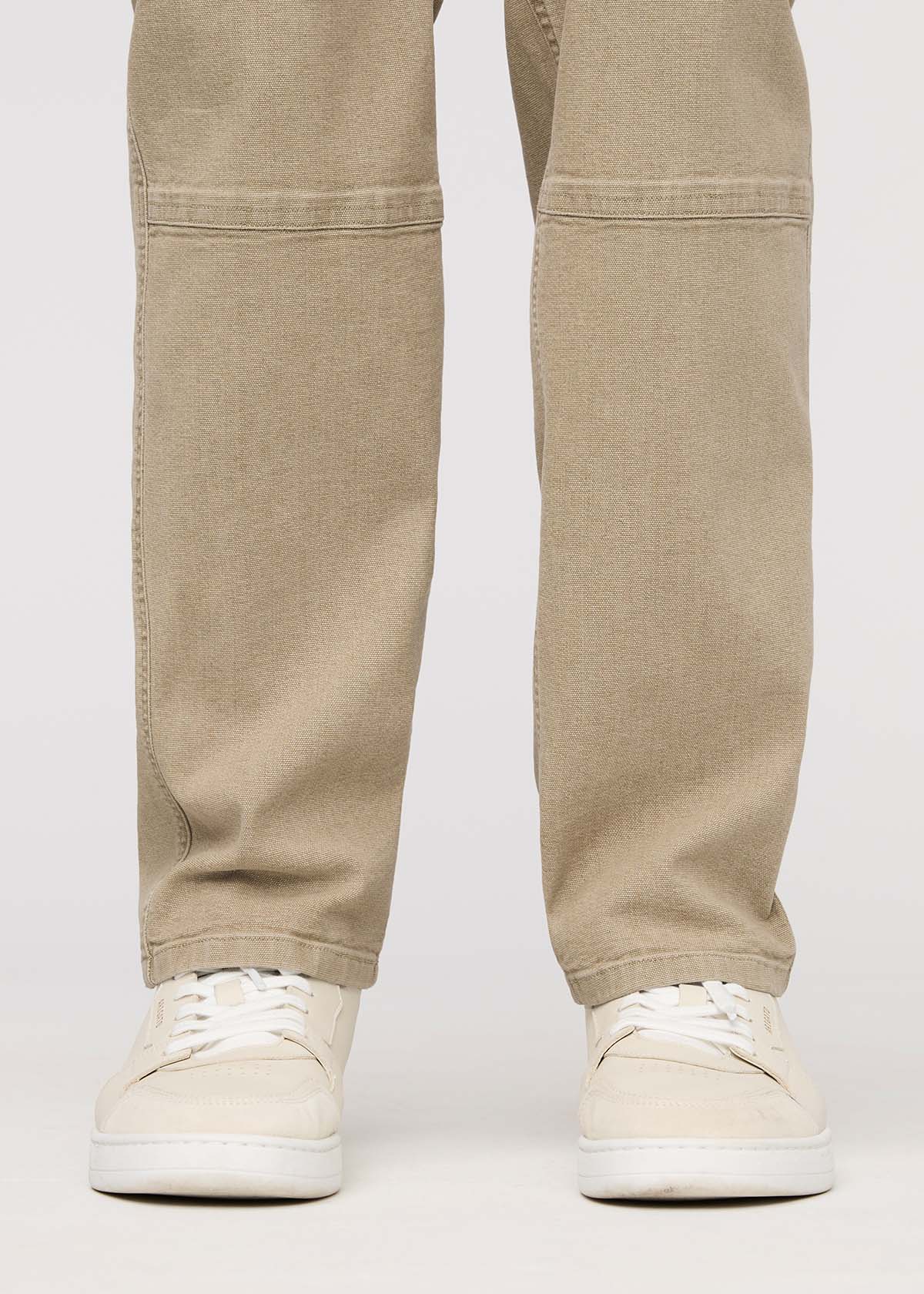 Stretch Canvas Utility Pant - Tan