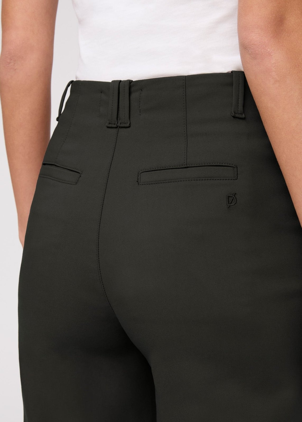 NuStretch High Rise Trouser - Evergreen