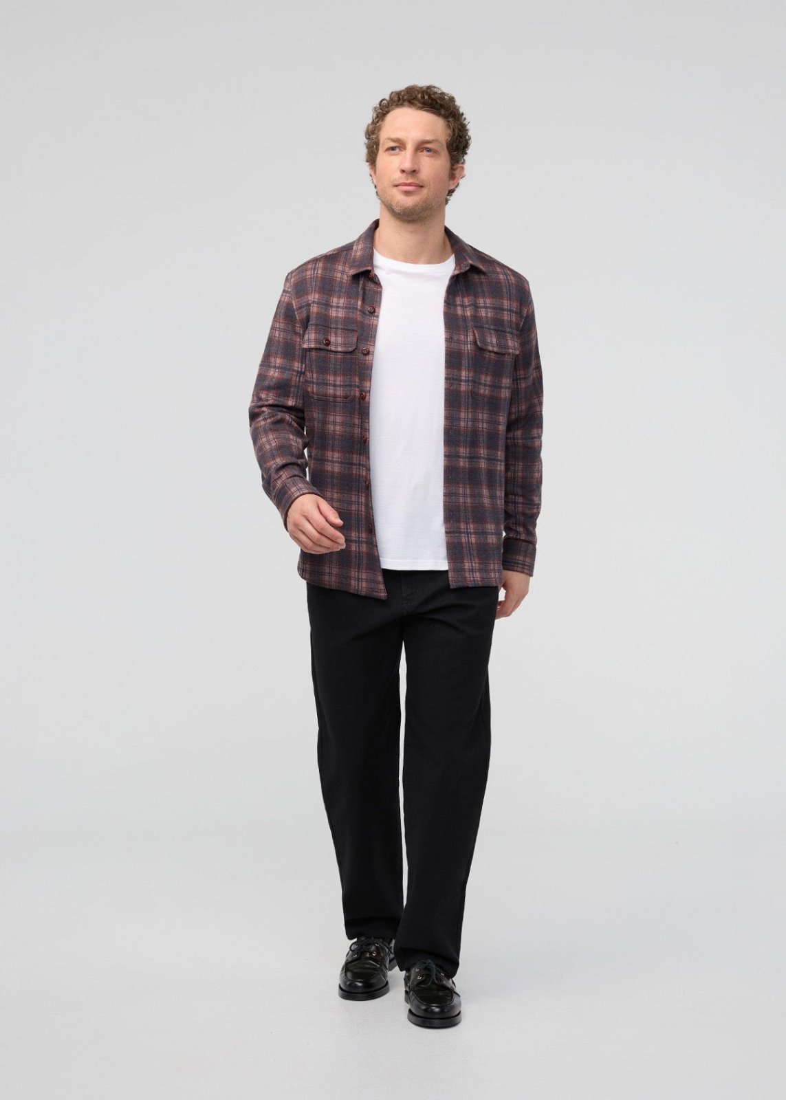 Stretch Canvas Relaxed Straight Chino - Onyx