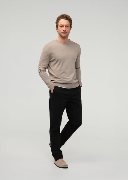 FlexTwill Relaxed Pull On Pant - Black