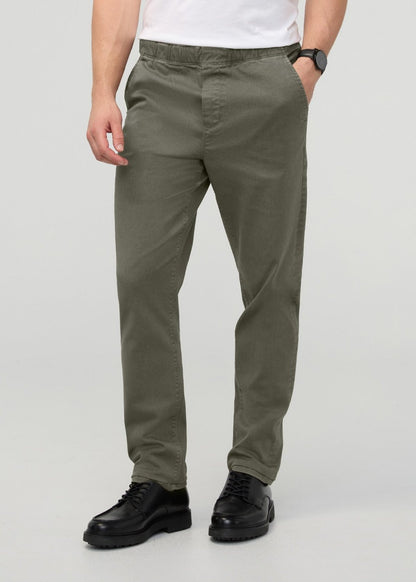 FlexTwill Relaxed Pull On Pant - Thyme