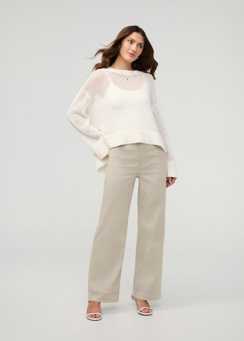 NuStretch High Rise Trouser - Sandstone