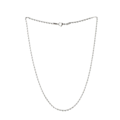 17 Inch Rope Chain Necklace