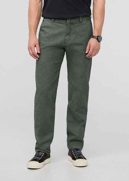 Stretch Canvas Relaxed Straight Chino - Black Spruce