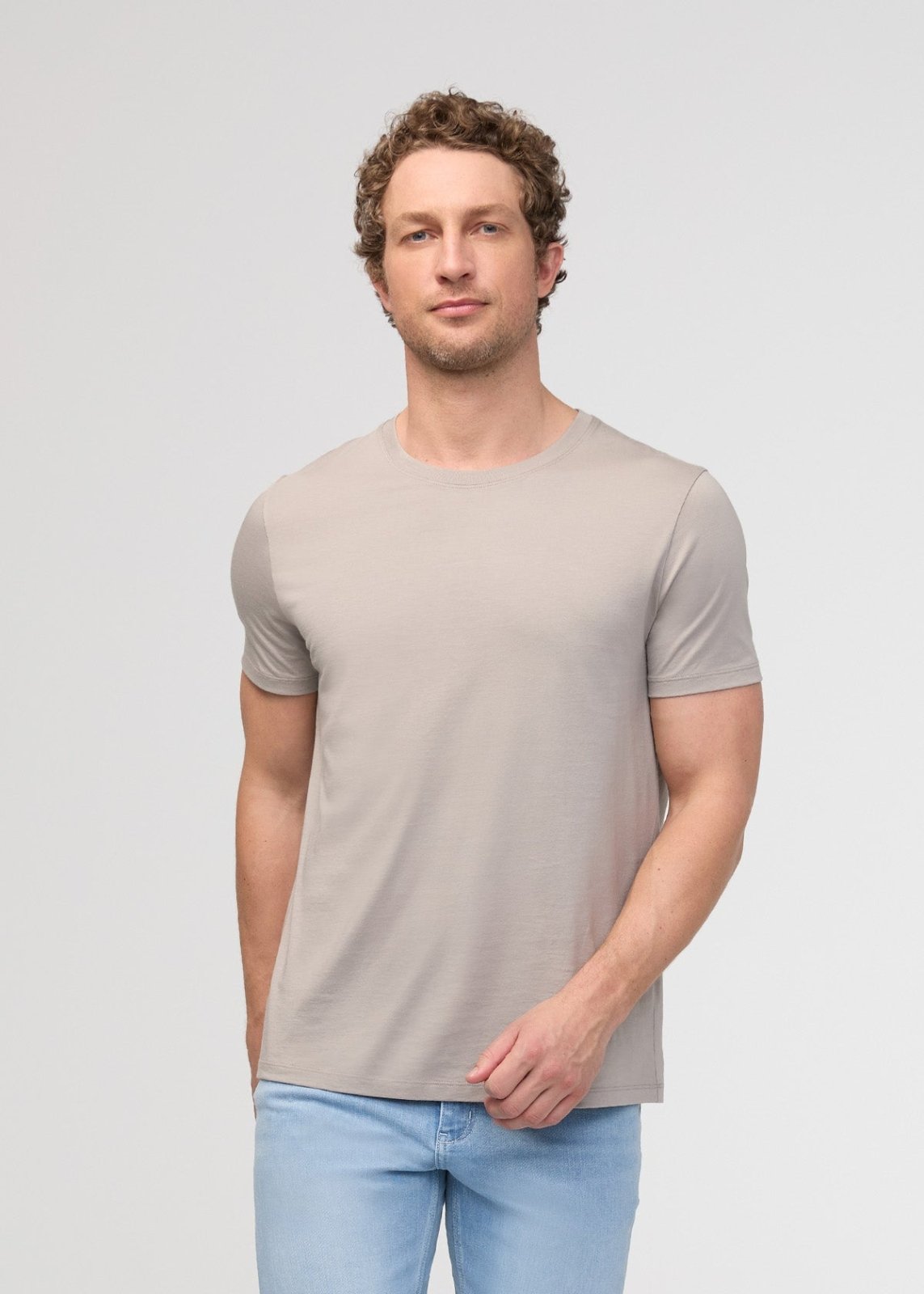 PurePima Only Tee - Stone