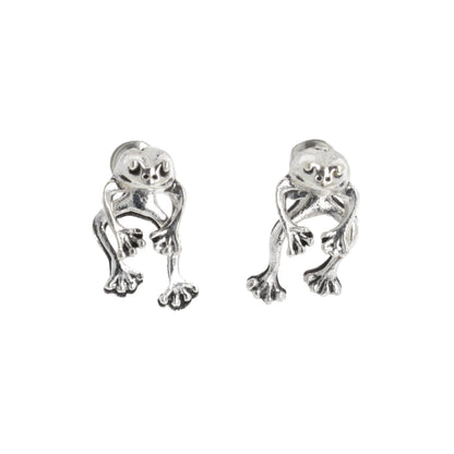 2 Piece Frog Stud Earrings