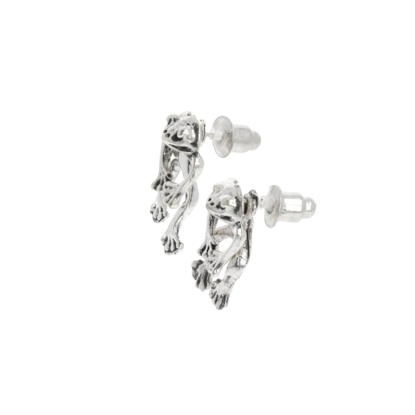 2 Piece Frog Stud Earrings