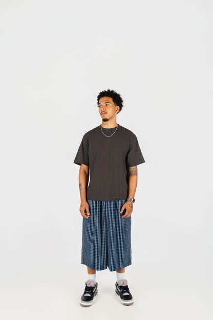 Baggy Plaid Shorts
