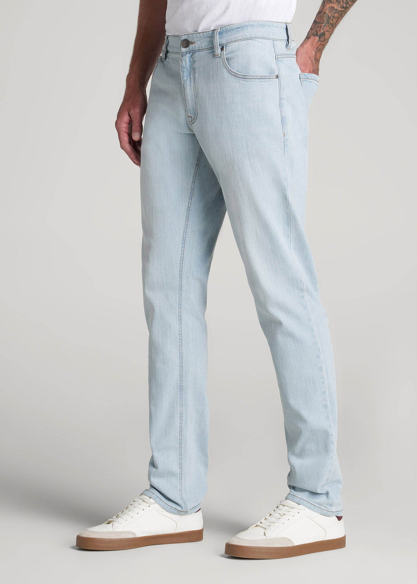 Carman TAPERED Jeans for Tall Men in California Blue