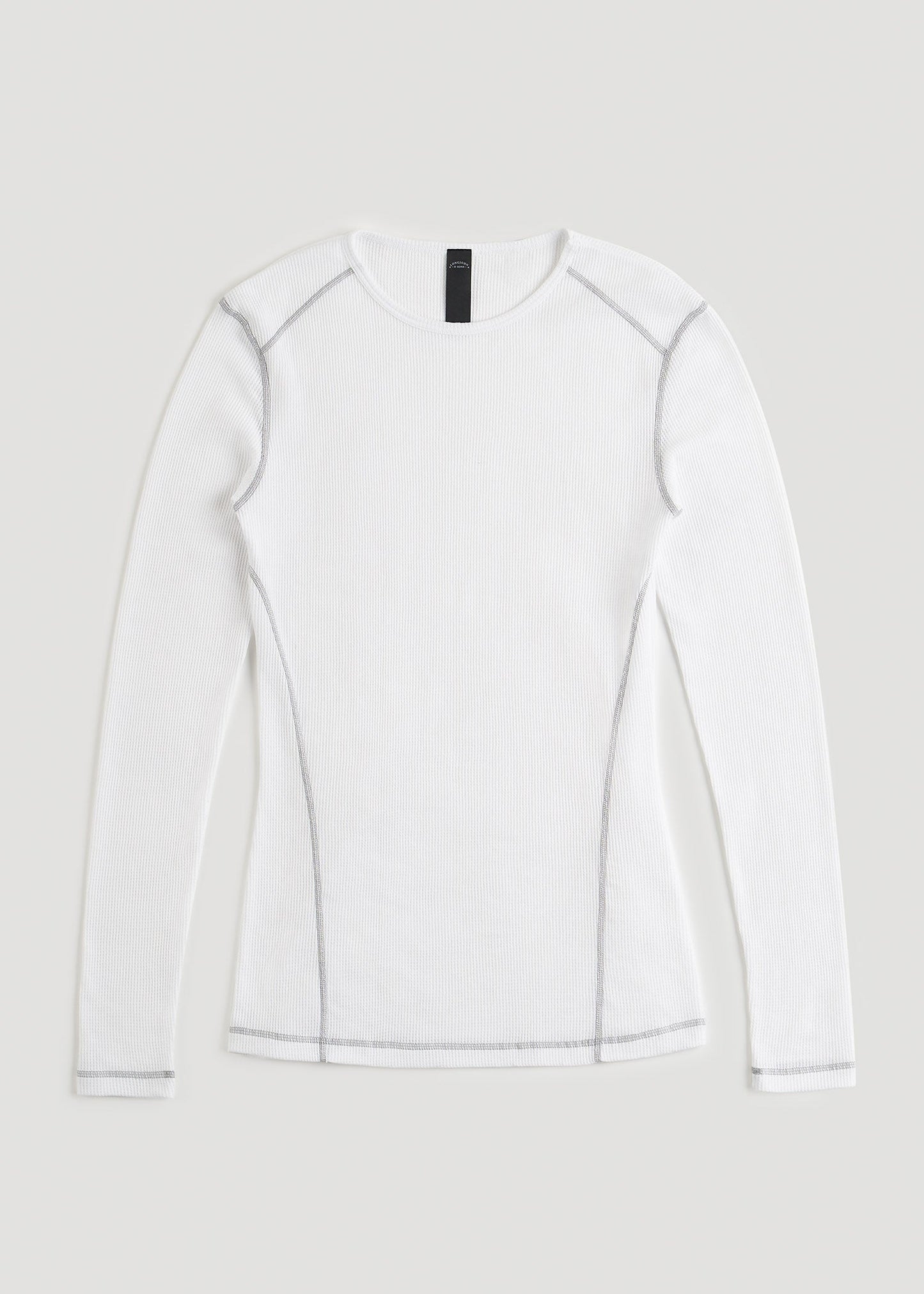 LJ&S Long Thermal Undershirt for Tall Men in White