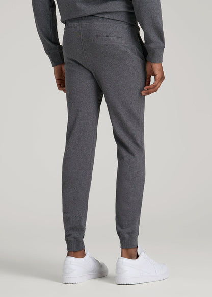Wearever 2.0 French Terry Joggers for Tall Men in Charcoal Mix