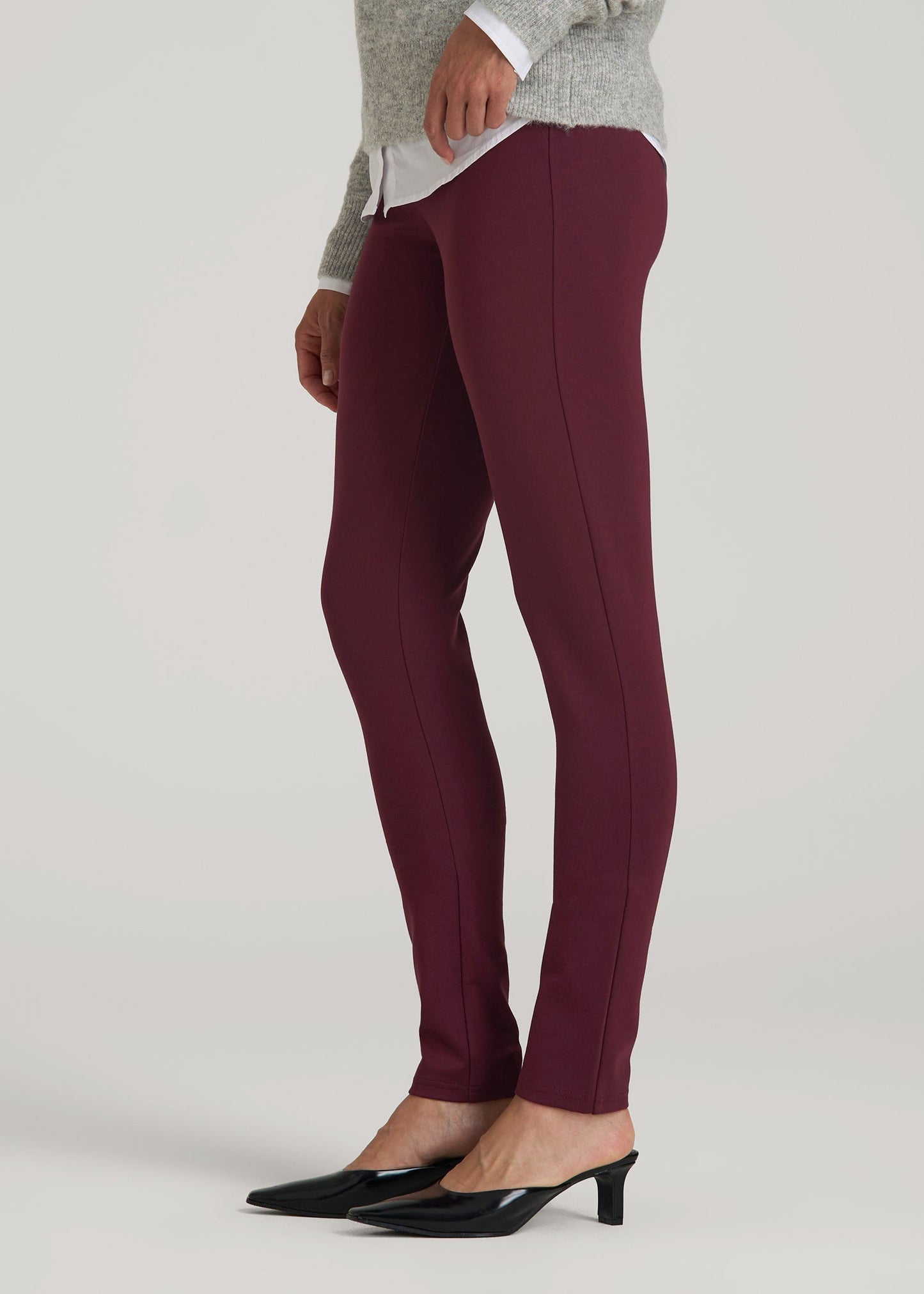 Flex Ponte Skinny High Rise Pant for Tall Women in Port Royale