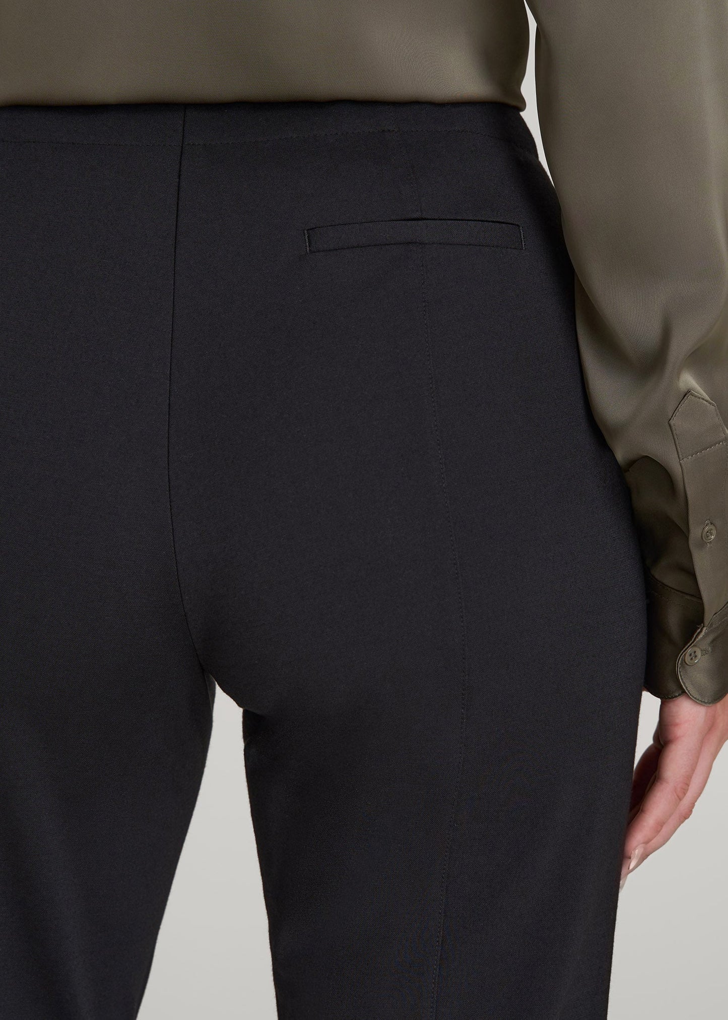 Freedom Flex Straight Leg Dress Pants for Tall Women in Black