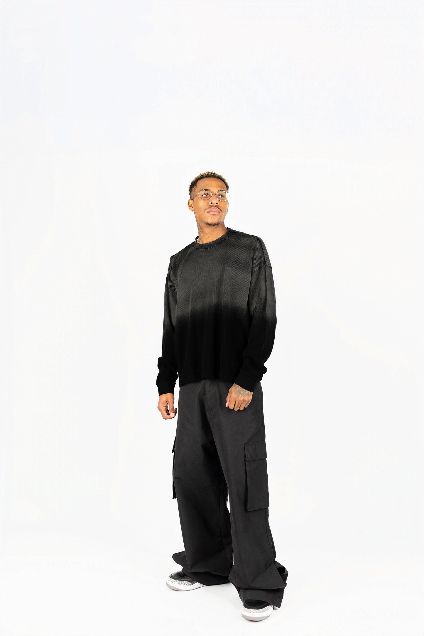 Sun-Dried Baby Waffle Knit Long Sleeve