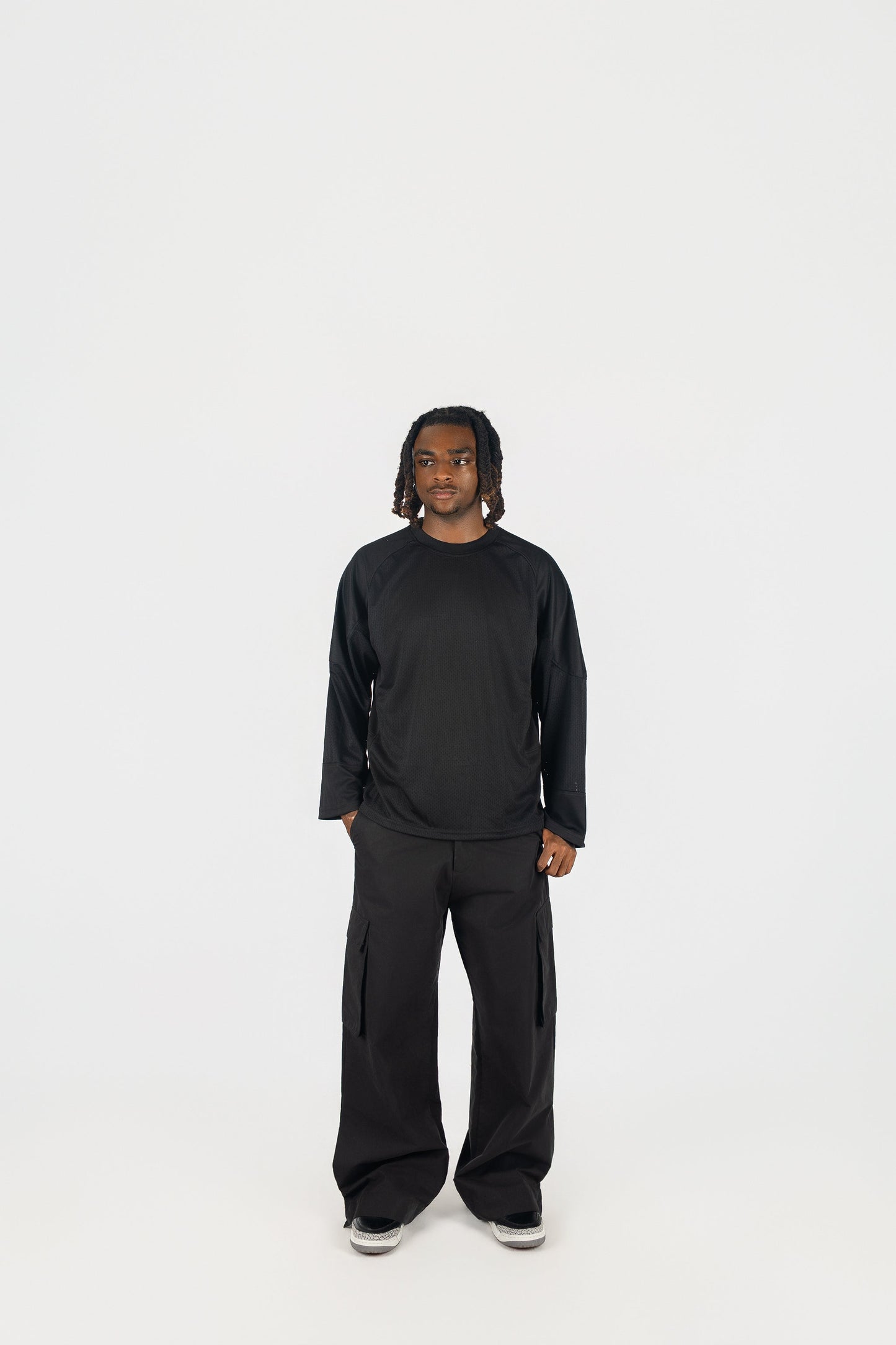 Mesh Football Long Sleeve Jersey