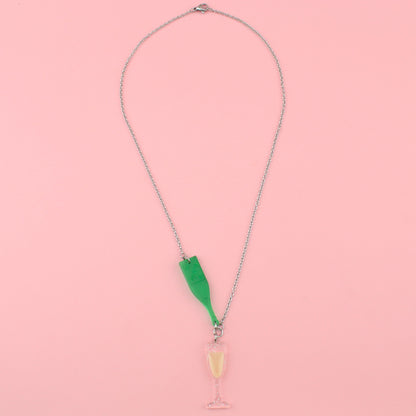 'Bolly' Champagne Necklace