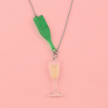 'Bolly' Champagne Necklace