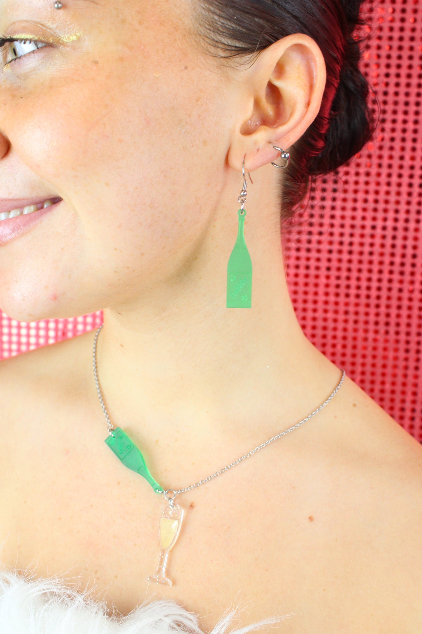 'Bolly' Champagne Necklace