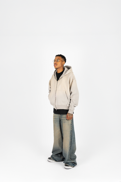 Weathered Zip Up