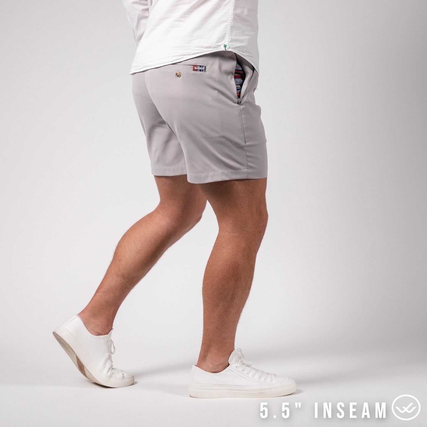 Daily Short (Casual Stretch) - Ash