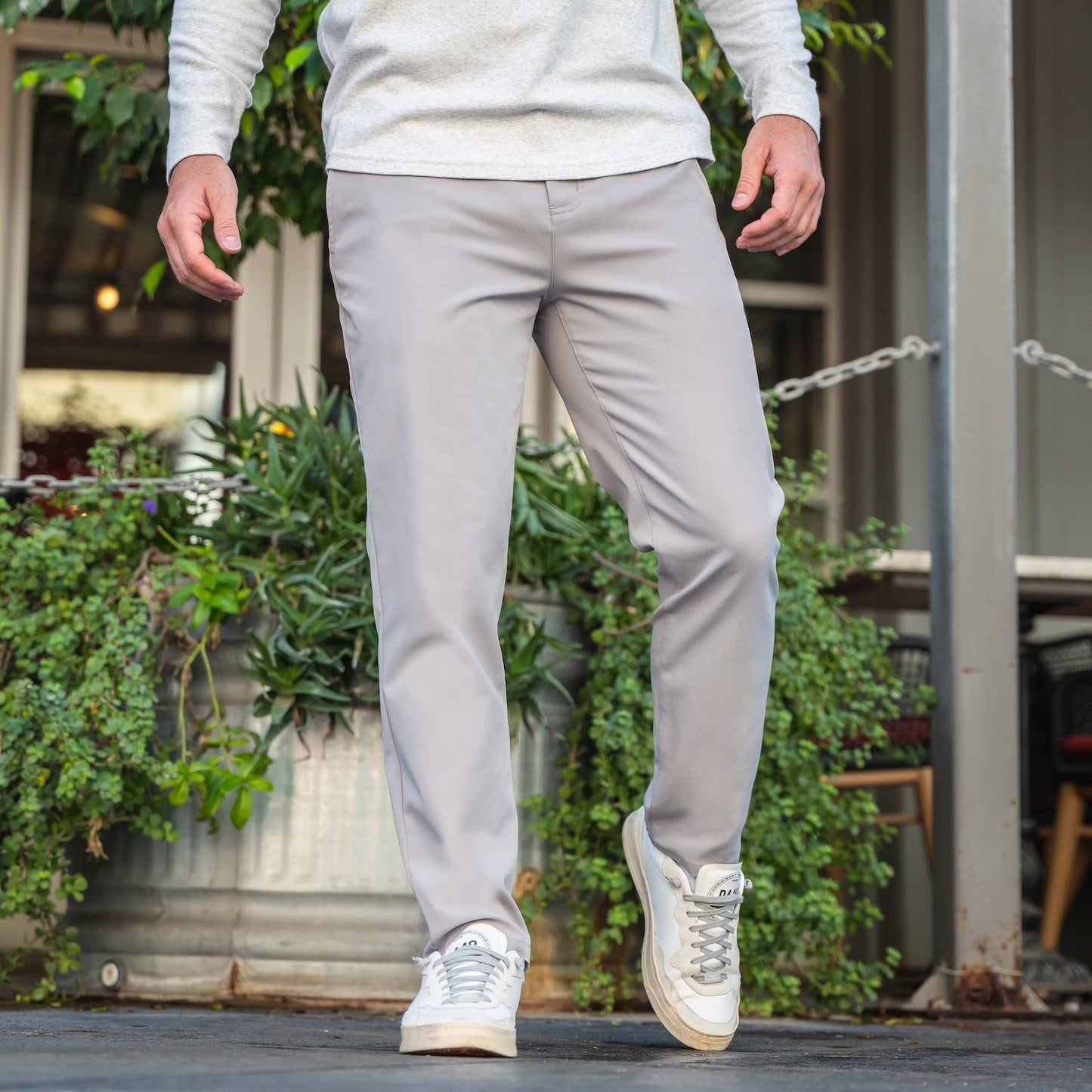 Daily Chino Pant (Stretch) - Ash
