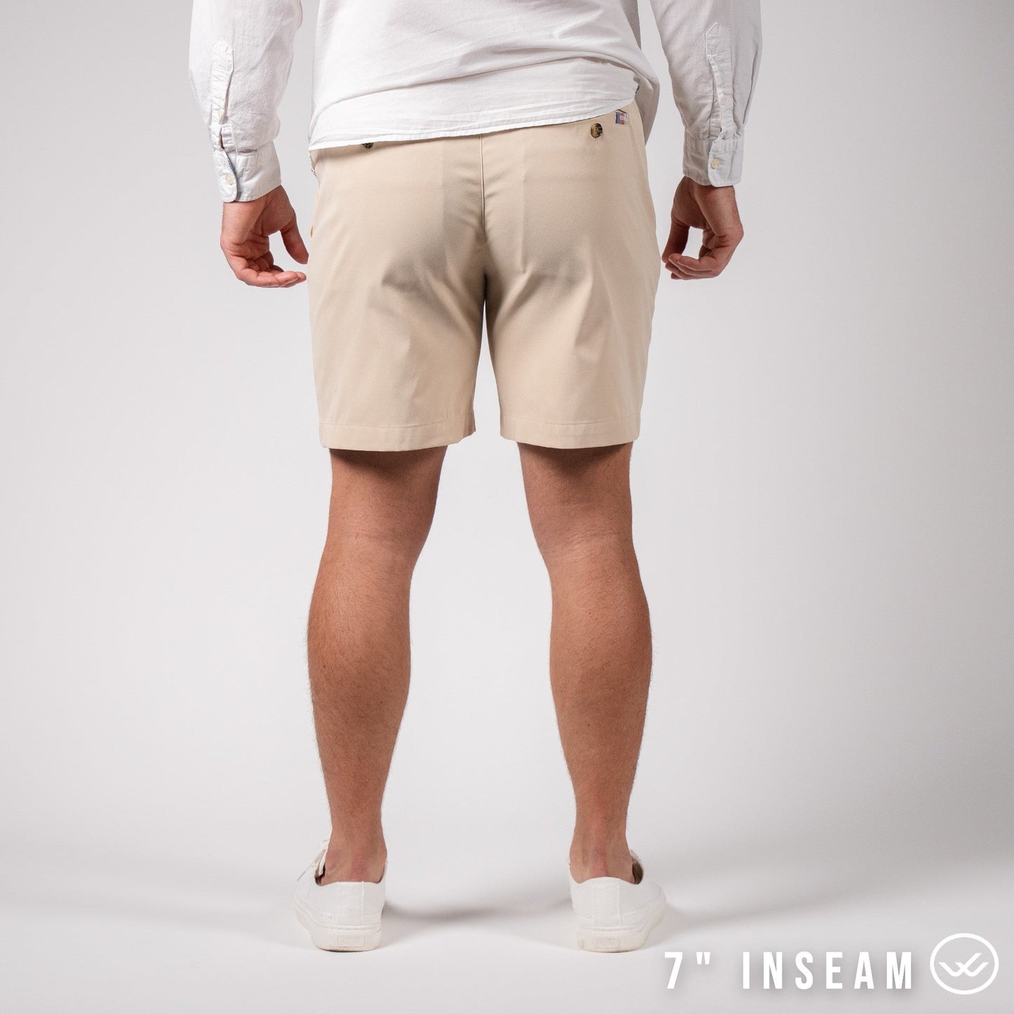Daily Short (Casual Stretch) - Ivory