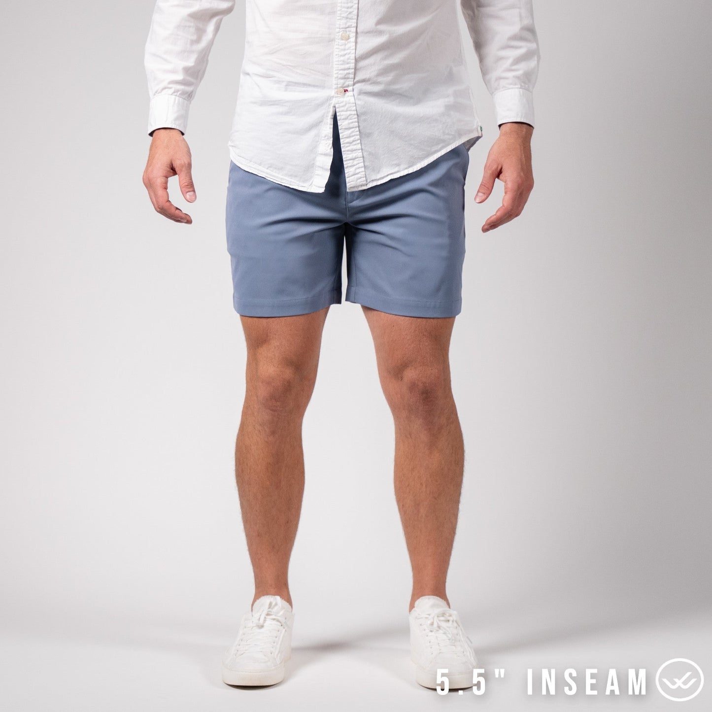 Daily Short (Casual Stretch) - Slate Blue