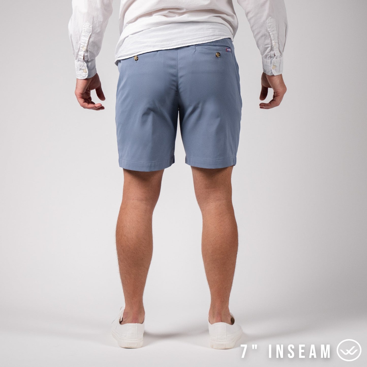 Daily Short (Casual Stretch) - Slate Blue