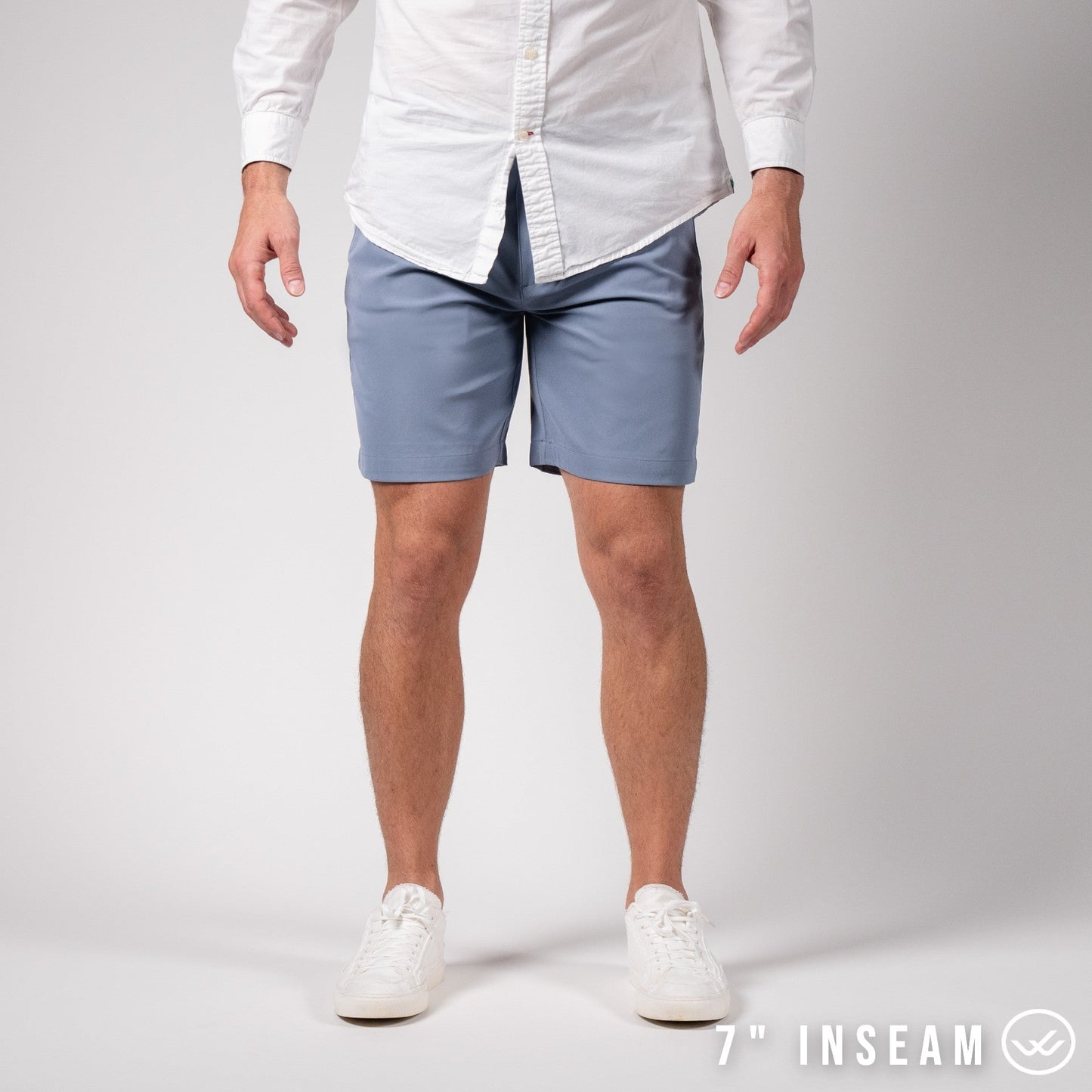 Daily Short (Casual Stretch) - Slate Blue