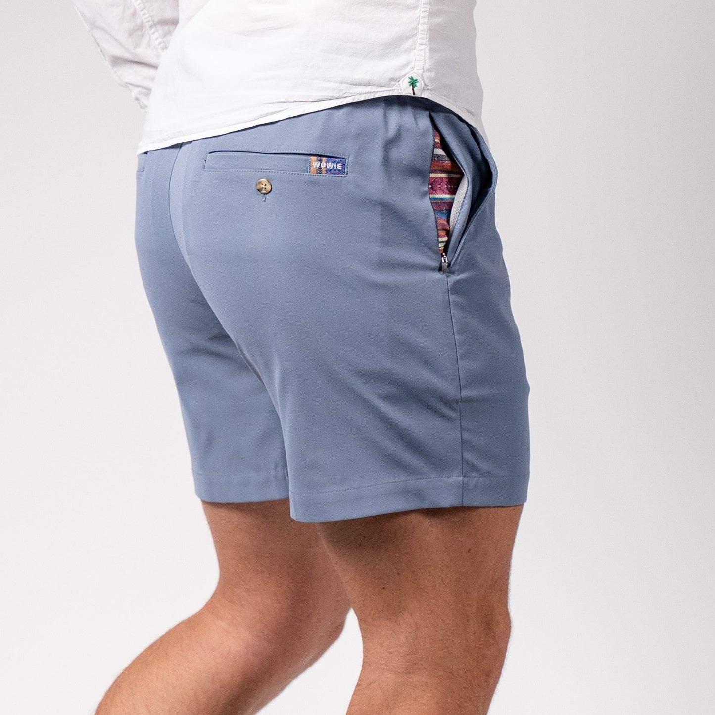 Daily Short (Casual Stretch) - Slate Blue
