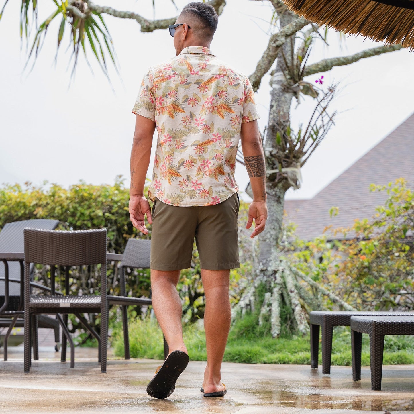 Daily Short (Casual Stretch) - Seaweed