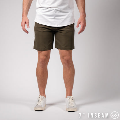 Daily Short (Casual Stretch) - Seaweed