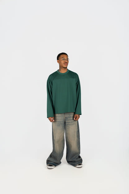 Long Sleeve Mesh Jersey