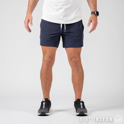 Flow 2.0 Short (Athletic) - Midnight Blue 5.5" & 7"