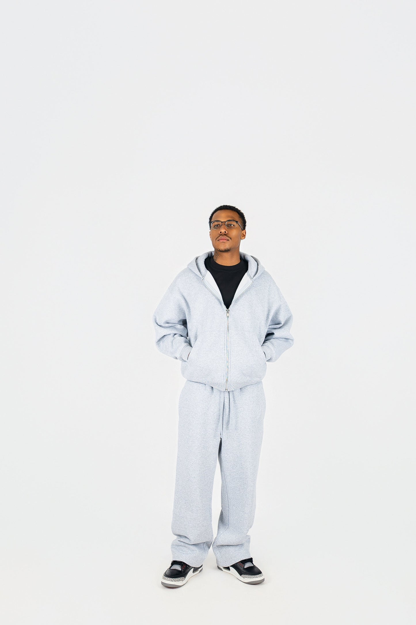 Fleece Zip Up and Sweatpants Set
