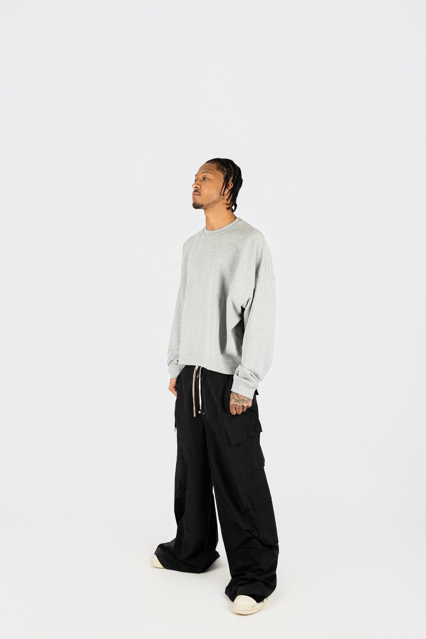Sun-Dried Oversized Baby Crewneck