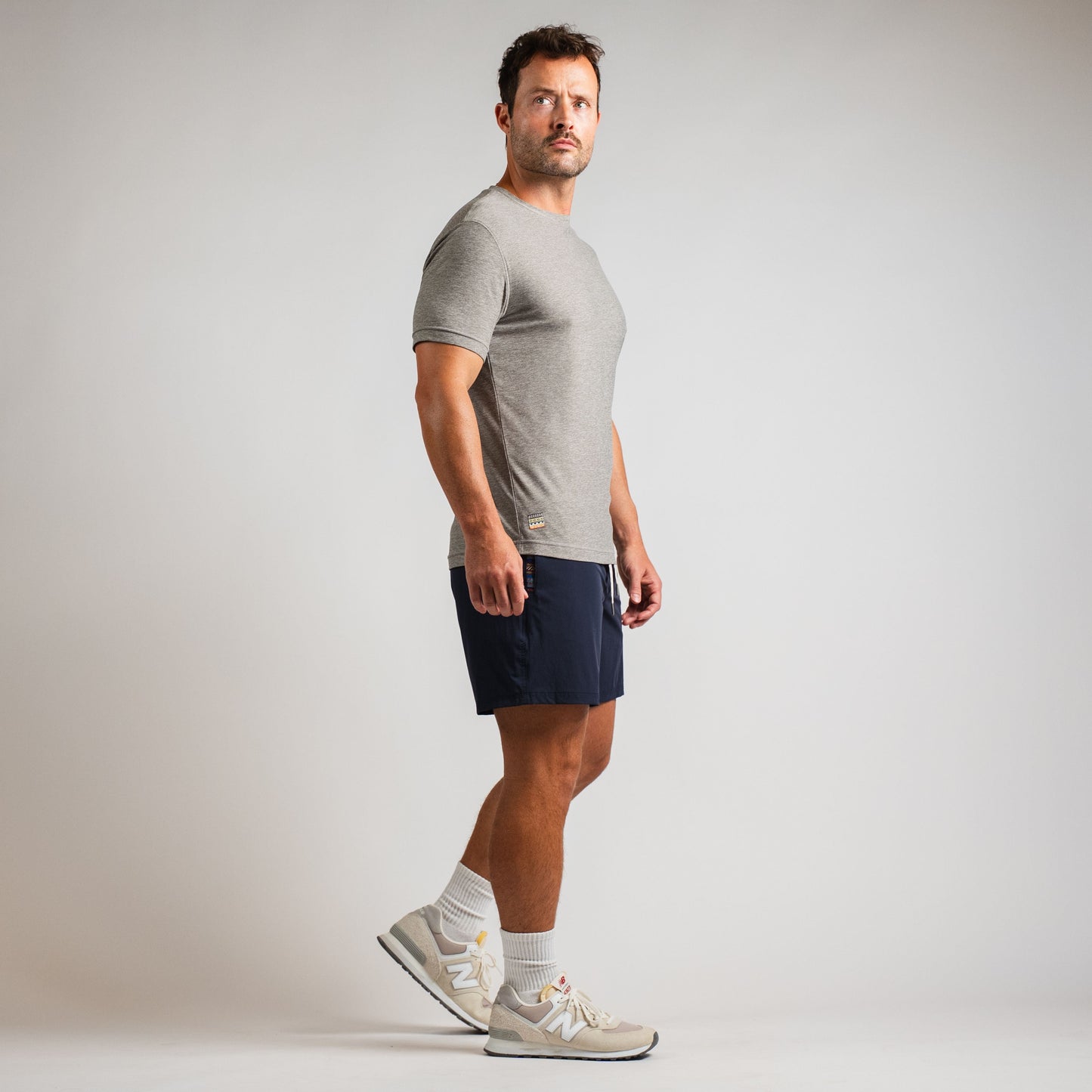 Horizon Tee (Hybrid) - Stone