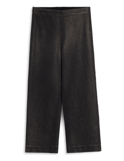 WESTPORT ILLUSION Black with Gold Glitter Wax, Italian Waxed Denim