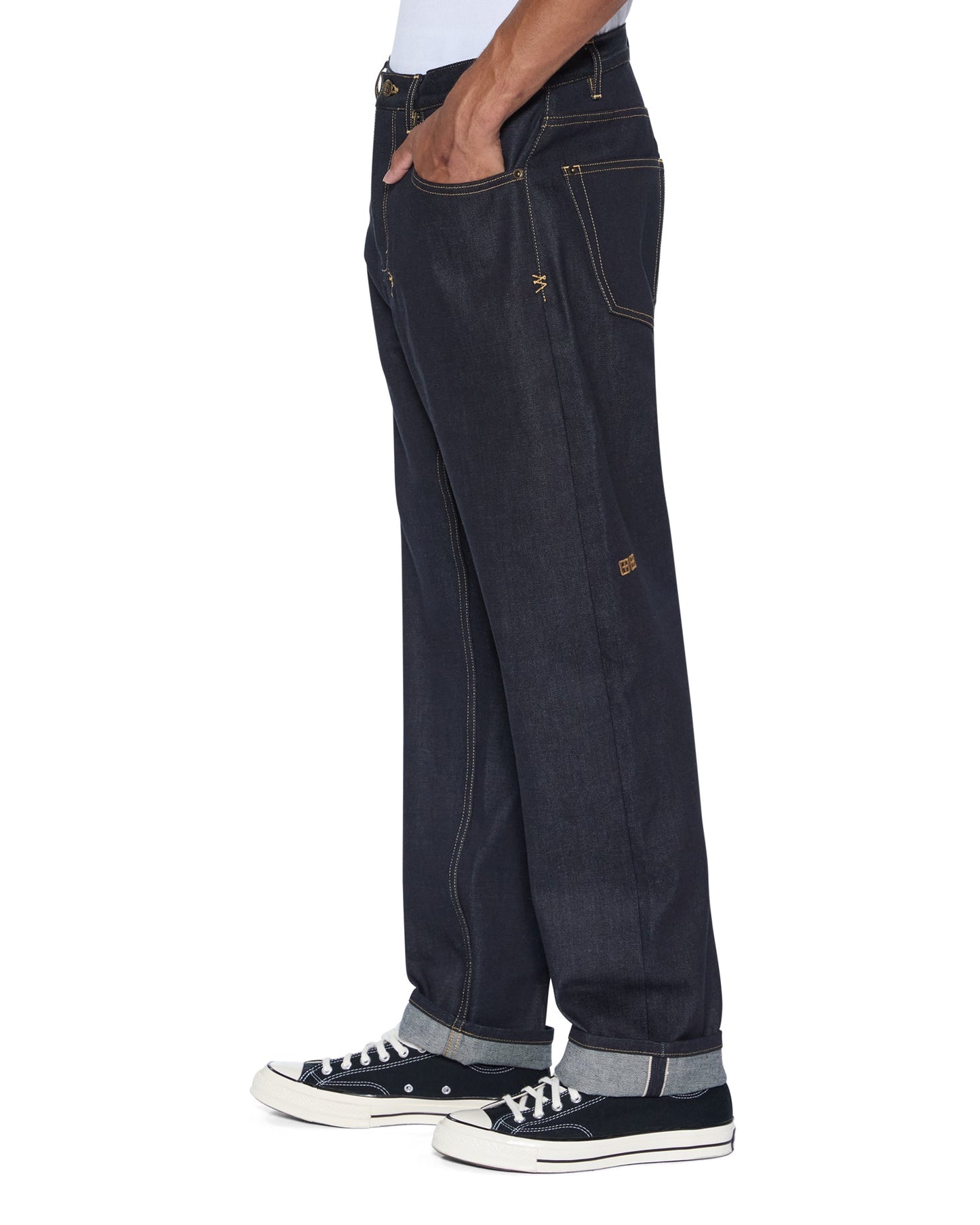 ANTI K SELVEDGE RAW BLUE