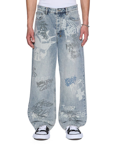 MAXX ROGUE BLUE GRAFFITI
