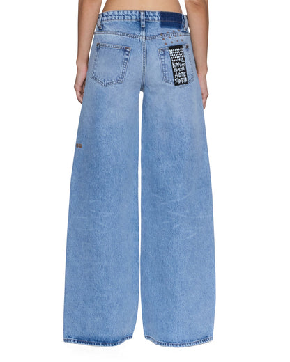 DROPOUT JEAN MERCER BLUE