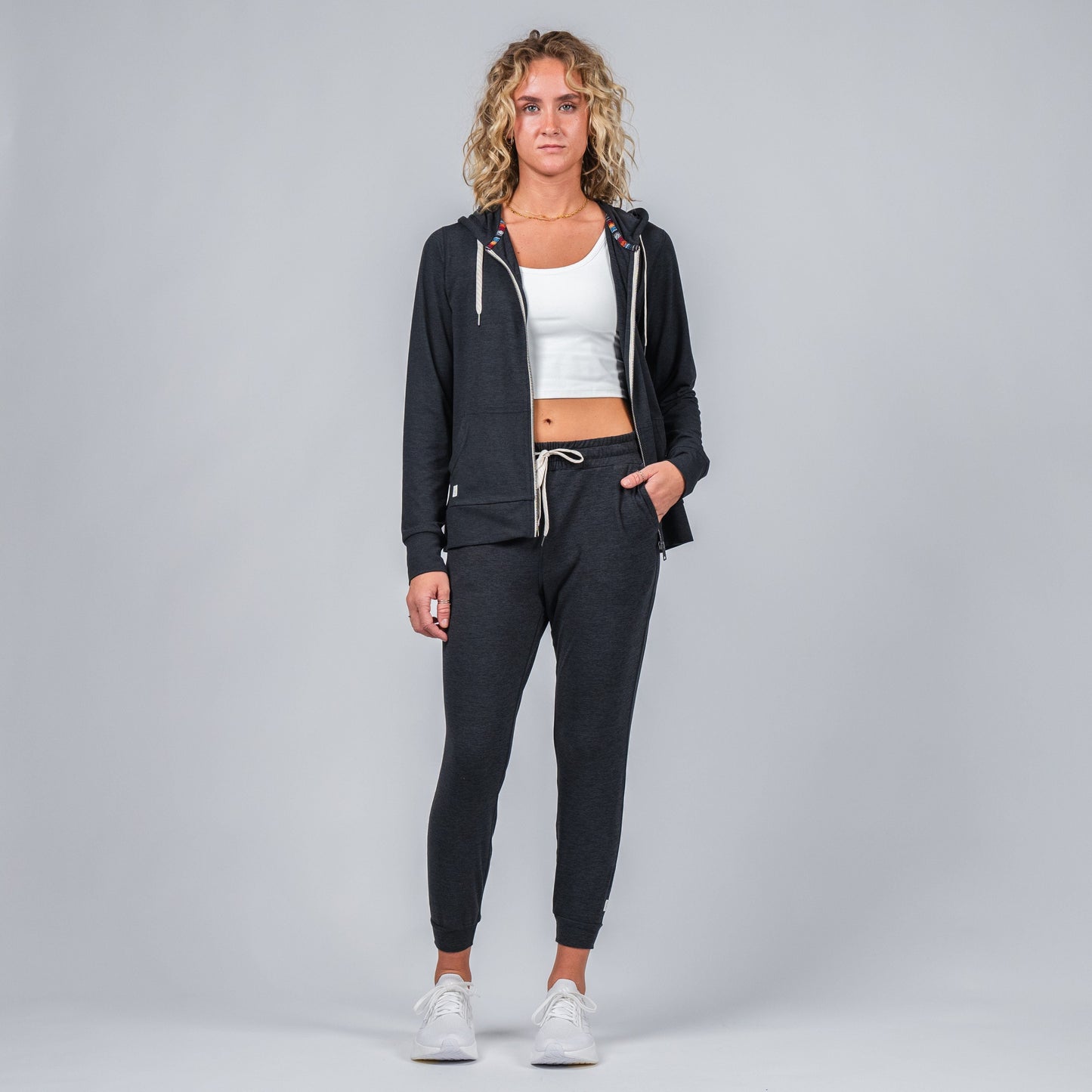 Kozie Zip-Hoodie - Onyx