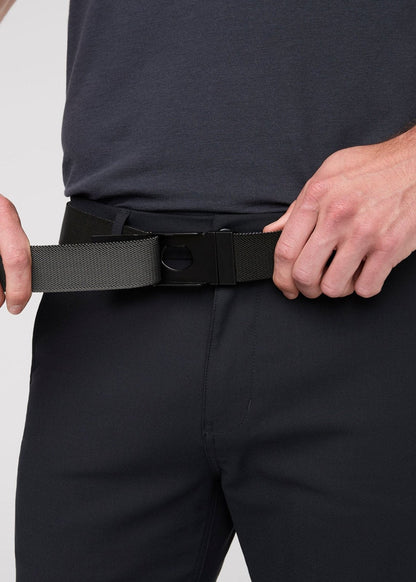 Reversible Stretch Belt - Black/Charcoal