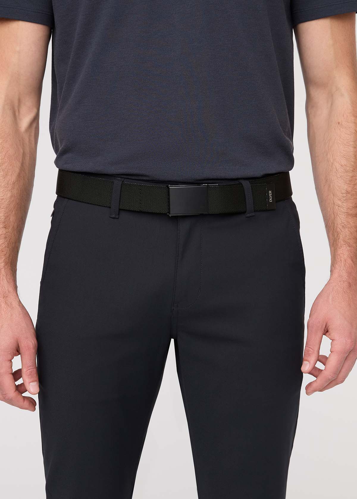 Reversible Stretch Belt - Black/Charcoal