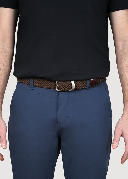Performance Stretch Belt - Brown