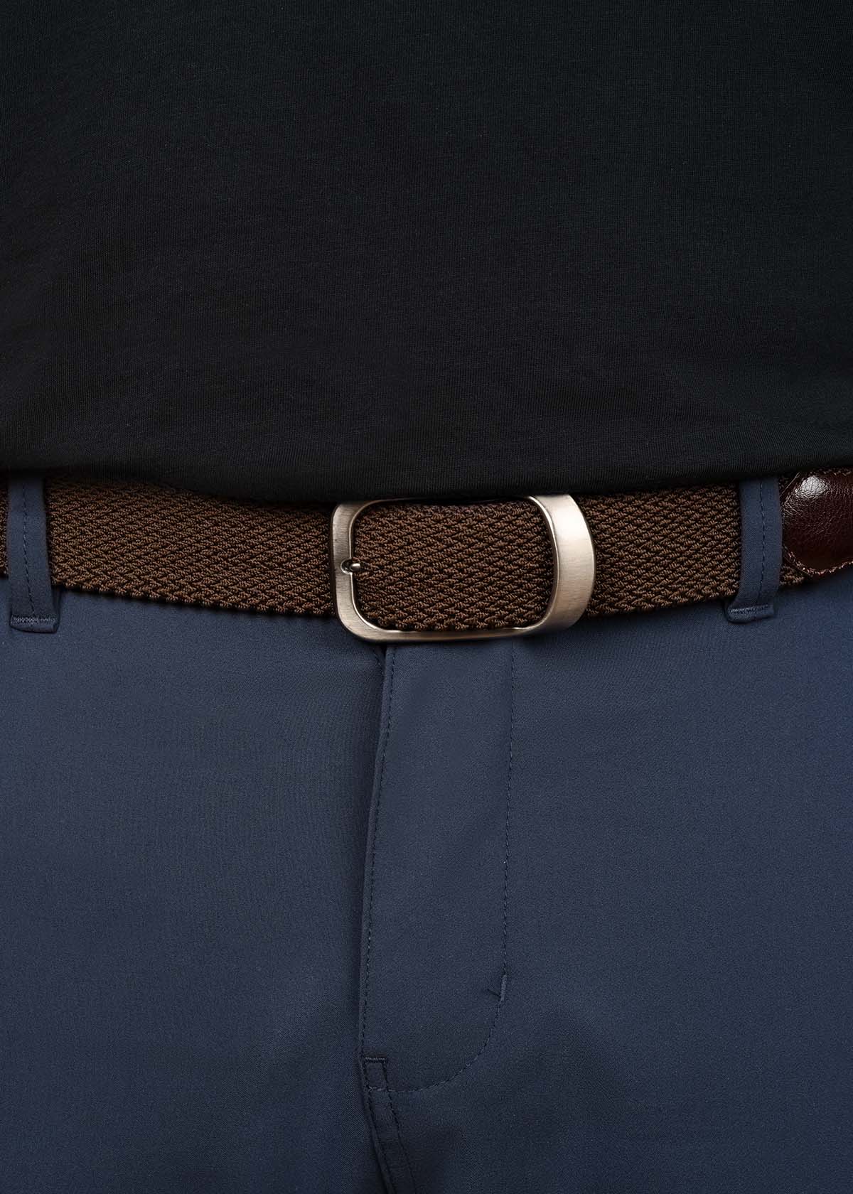 Performance Stretch Belt - Brown