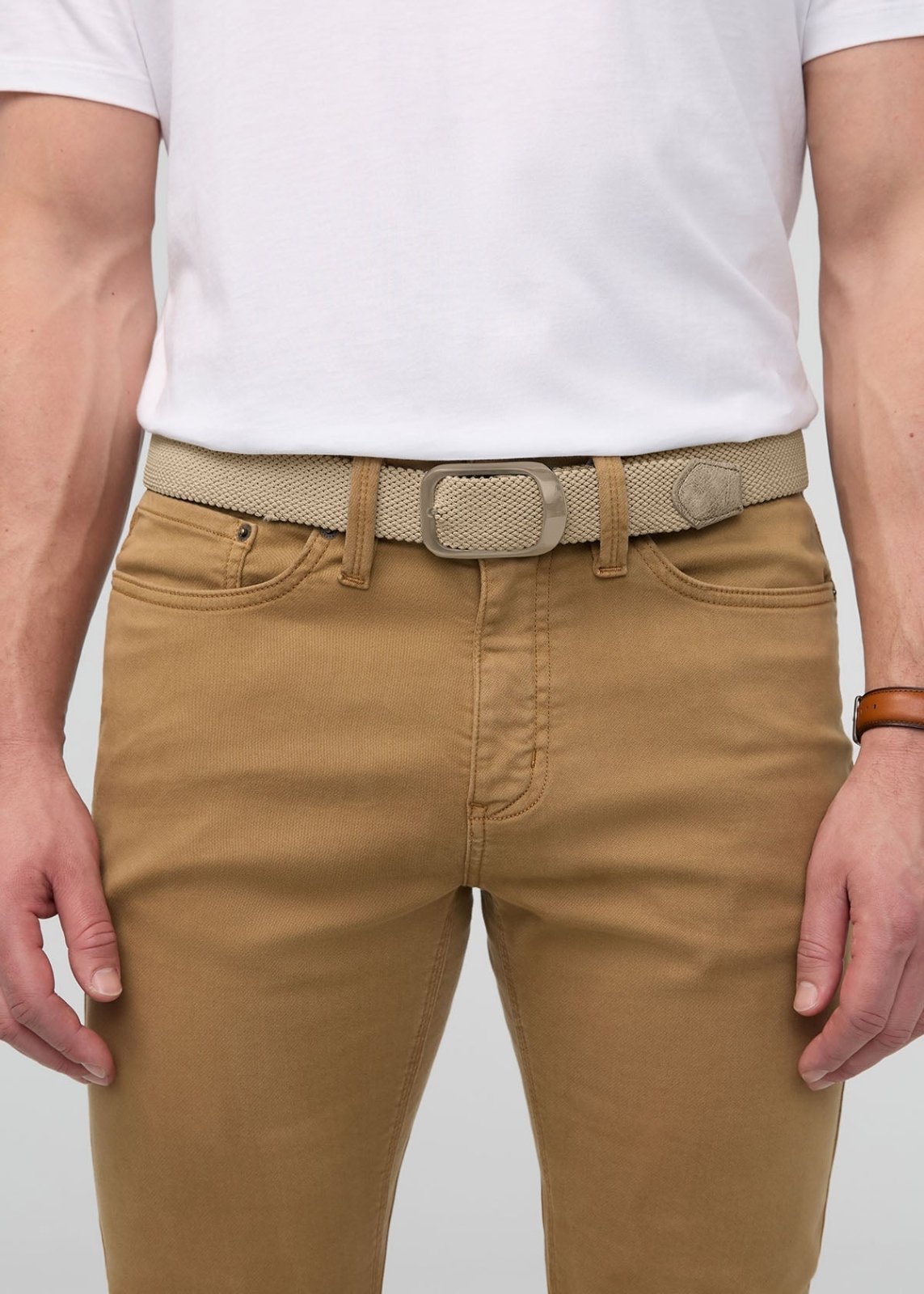 Performance Stretch Belt - Desert Khaki